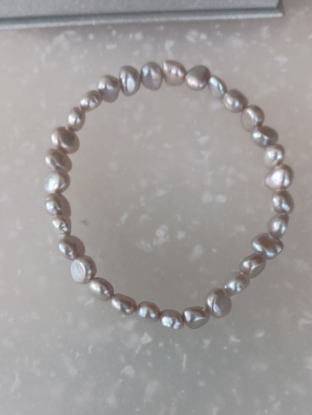 Honora Cultured Pearl Multicolor Pastel Stretch Bracelet Set Of 4 With Box - Picture 9 of 12